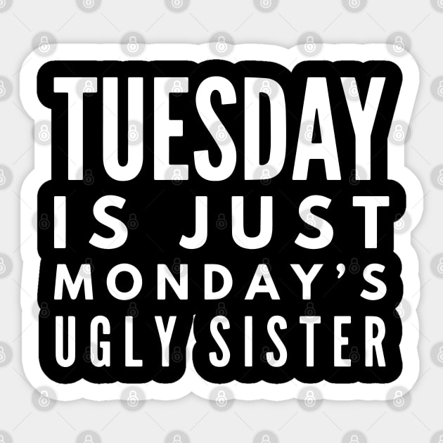 Tuesday Suck Sticker by FunnyZone